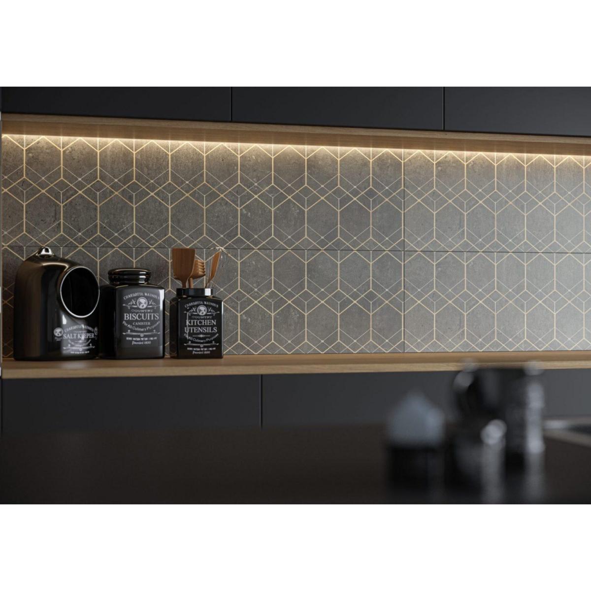 Cerrad Softcement Graphite Керамогранит Matt 29,7х119,7 — изображение 4