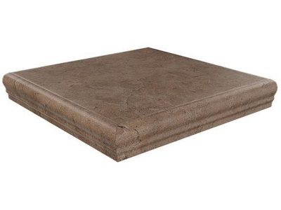 Ступень Kerama Marazzi угловая Фаральони коричневый 34х34
