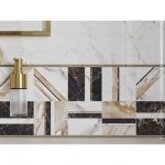 Керамогранит Meissen Wild chic темно-коричневый рельеф ректификат 21,8х89,8 — изображение 3